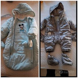 Abbigliamento n.2 tutone sacco neonato 1e 3-6 mesi