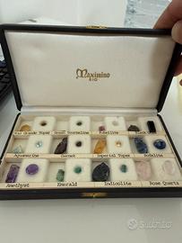 Cofanetto collezione pietre naturali Maximino Rio