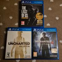 Lotto PS4 Uncharted Collection & The Last of Us
