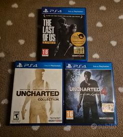 Lotto PS4 Uncharted Collection & The Last of Us