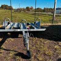 Rimorchio porta moto pedretti ca 400