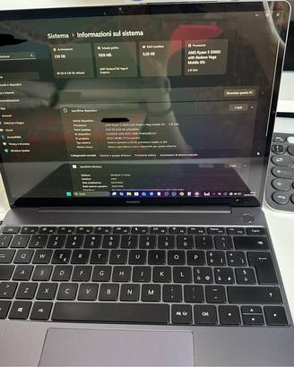 Huawei MateBook 13 Ryzen 5 3500U 8 GB RAM / 256 GB