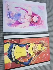 Stampe dei miei disegni di Anime girls 