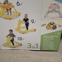 Girello Chicco primi passi 3 in 1