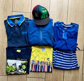 magliette, pigiama, pile cappellino bambino 9-11 a