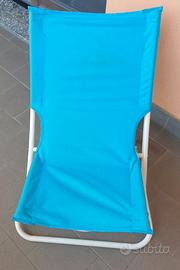 Tavolo e sedia sdraio