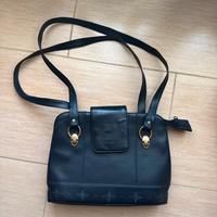 Borsa di pelle blu