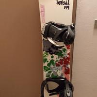 tavola da snowboard e orologio smartwatch sport 