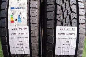 2 GOMME 235 70 16 CONTINENTAL NUOVE RIF3556