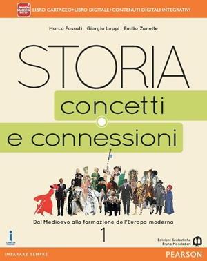 Libro STORIA CONCETTI E CONNESSIONI 1