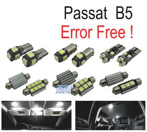 KIT 17 LAMPADE LED INTERNE PER VOLKSWAGEN VW PASSA
