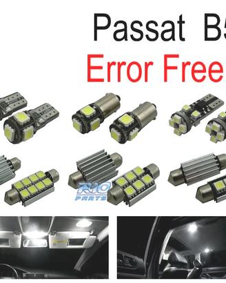KIT 17 LAMPADE LED INTERNE PER VOLKSWAGEN VW PASSA