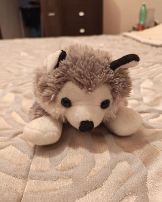Peluche Husky con cerniera (Astuccio/Portapenne)