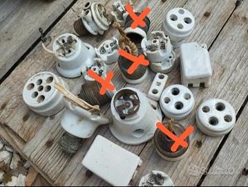 prese portalampada e deviatori in ceramica 