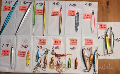 METAL JIGS + RAPALA 