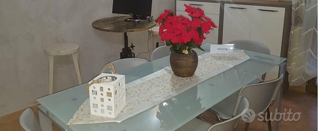 Tavolo vetro e ferro 180 x 80 Arredamento e Casalinghi In vendita a Lecce