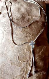 Collana Saliscendi Croce Anni'90