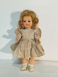 Bambola in composizione vintage anni 50/60