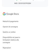 Pixel 9 pro 128  Nuovo 