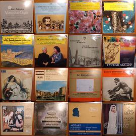 Lotto Album 16 Vinili Dischi di Musica Classica
