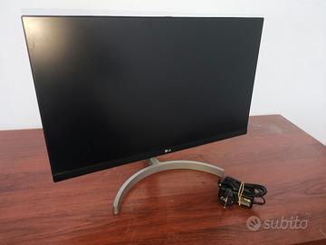 LG monitor 24" Full HD 1920x1080, audio integrato