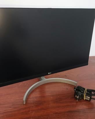 LG monitor 24" Full HD 1920x1080, audio integrato