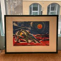 Quadro Stile Futurista/Spaziale - Artista: Gianbar