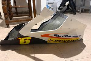 Vasca in fibra di carbonio Yamaha R6(06-17)