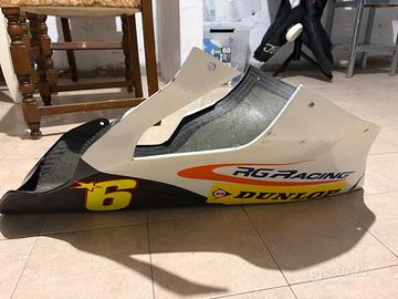 Vasca in fibra di carbonio Yamaha R6(06-17)