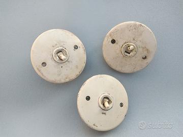 interruttori  luce vintage