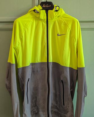 Giacca Antivento Nike Running Dri-FIT Fluo 