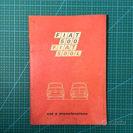 FIAT 500 L Libretto Uso e Manutenzione 1970 5ª Ed