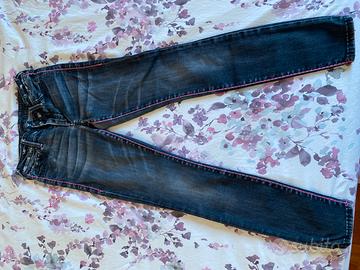 jeans true religion taglia xs, nero.