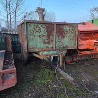 Rimorchio dumper ribaltabile posteriore