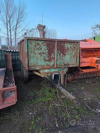 Rimorchio dumper ribaltabile posteriore
