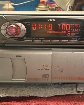 Autoradio VDO CR 741X e cd changer Dayton CHA 602S