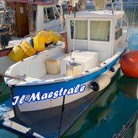 Barca VTR 5,5 mt con Licenza di Pesca