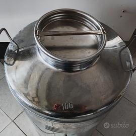 Contenitori inox per olio da 100lt
