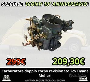 CITROEN 2CV DYANE MEHARI CARBURATORE REVISIONATO