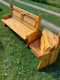 cassapanca in legno