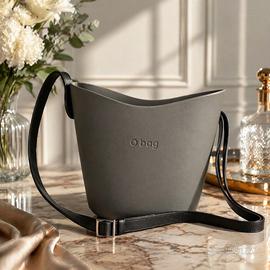 'O bag' borsa modello secchiello con tracolla