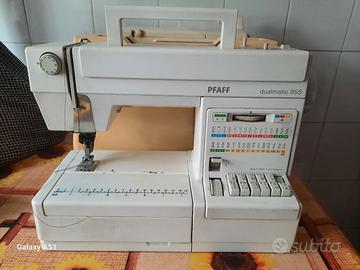 macchina da cucire Pfaff dualmatic 955 vintage
