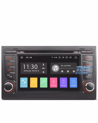 RADIO GPS ANDROID 12 PER AUDI A4 B6 B7 00-08 SEAT 