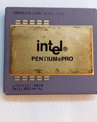 Cpu Pentium 90 e Pentium Pro 200 da collezione