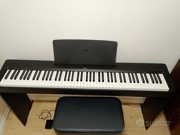 TASTIERA YAMAHA P-145B MAI USATA