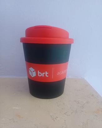 Tazza in plastica rigida con coperchio