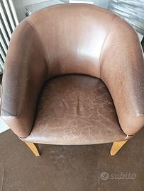 POLTRONE IN PELLE