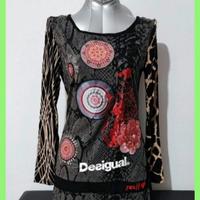 Desigual maglietta a manica lunga da donna ragazza