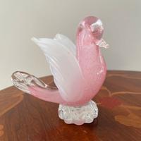 Statuetta in vetro e alabastro di Murano