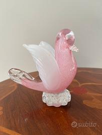 Statuetta in vetro e alabastro di Murano
